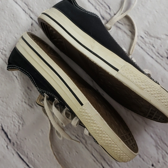 VINTAGE 2001 Converse EUC  Kid 1.5 Black - Picture 9 of 10